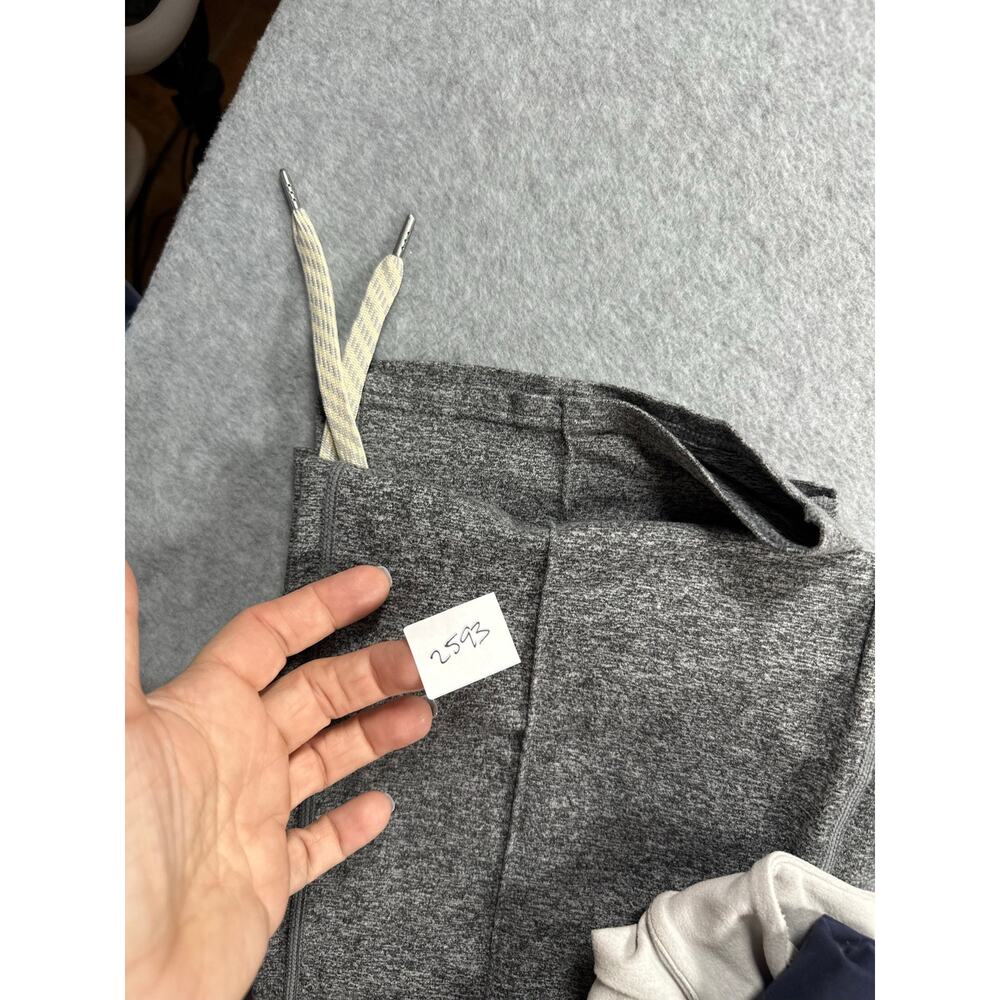 Vuori Halo Modern Straight Leg Pant Women's Large Heather Gray DreamKnit - Picture 4 of 5